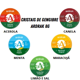 Cristais De Gengibre Ardrak